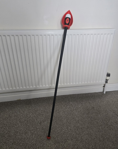 Alastor microphone staff - alastor's,