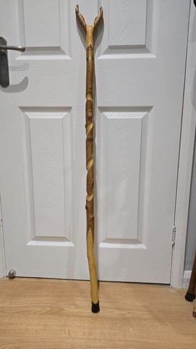 Handcrafted wooden hiking - handcrafted,