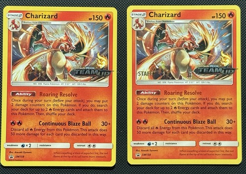 Charizard staff and non - staff, non-staff
