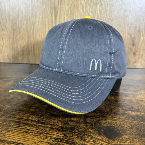 Mcdonalds cap 57cm grey yellow - cap,