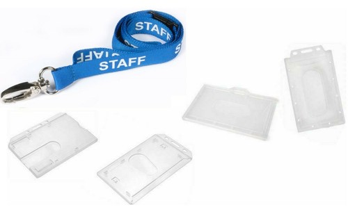 Staff lanyard blue neck - neck, strap