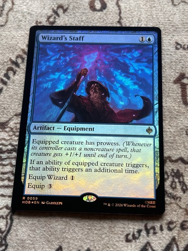 Wizard staff foil - -,