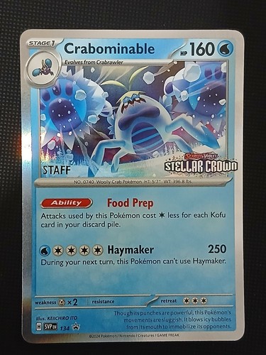 Pokémon crabominable tcg - pokémon,