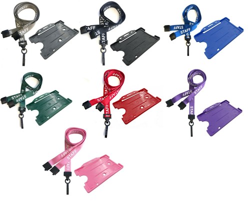 Staff lanyard and card - staff, id