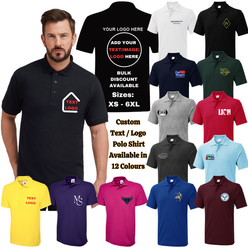 Custom polo shirt - polo, personalised