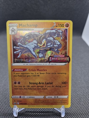 Machamp lost origin - (lost, staff