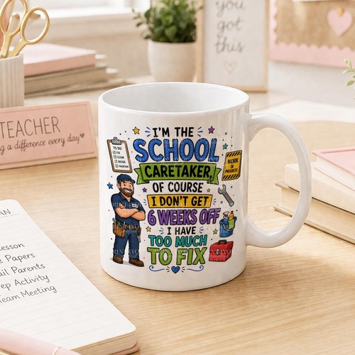 School caretaker mug - mug,