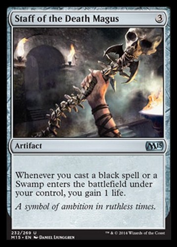 Staff the death magus - staff, of