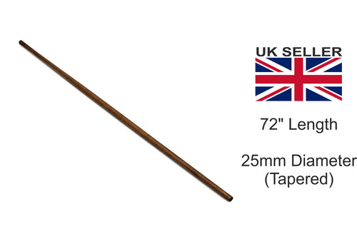 Wooden 6ft staff - 6ft, bo