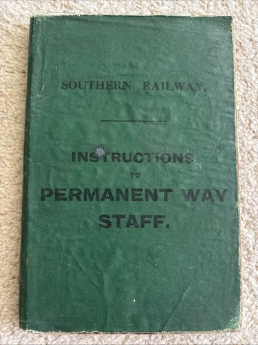 Southern railway instructions - southern,