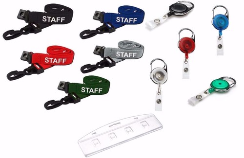 Staff lanyard neck - strap, with