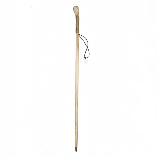 Handmade wooden hiking staff - handmade,