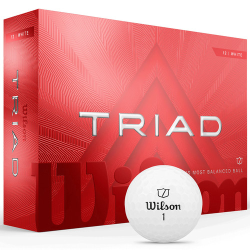 Wilson staff triad golf balls - staff,