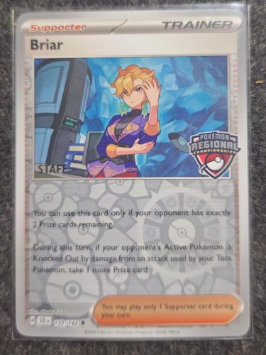 Briar staff regional - new, promo