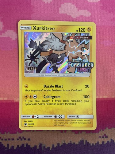 Pokemon card xurkitree - xurkitree, sm116
